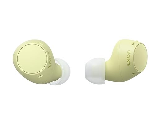 White True Wireless Earbuds with Comfortable In-Ear Design
