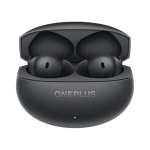 OnePlus Buds 4 TWS wireless earbuds with up to 55dB real-time ANC, dual drivers, 3D Audio, 45-hour battery life, dual-device connectivity, and 47ms low latency.