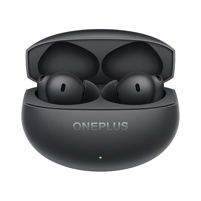 OnePlus Buds 4 TWS wireless earbuds with up to 55dB real-time ANC, dual drivers, 3D Audio, 45-hour battery life, dual-device connectivity, and 47ms low latency.