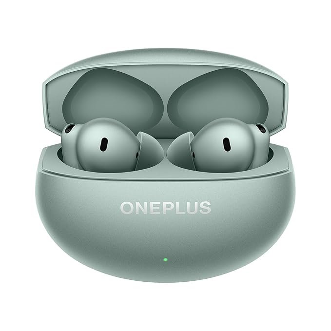 OnePlus Buds 4 TWS wireless earbuds with up to 55dB real-time ANC, dual drivers, 3D Audio, 45-hour battery life, dual-device connectivity, and 47ms low latency.