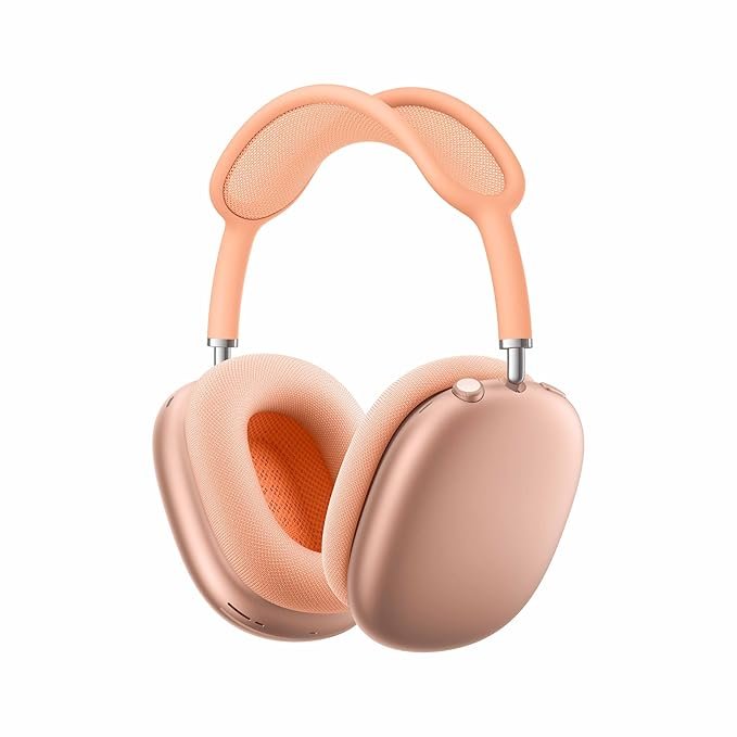 Blush Over-Ear Wireless Bluetooth Headphones with Noise Cancellation